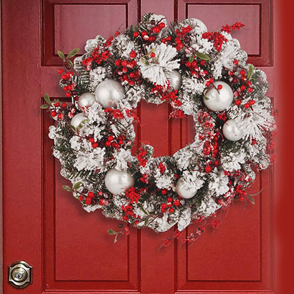 The Holiday Aisle Faux 24 Wreath Reviews Wayfair Canada   Faux 24' Wreath 